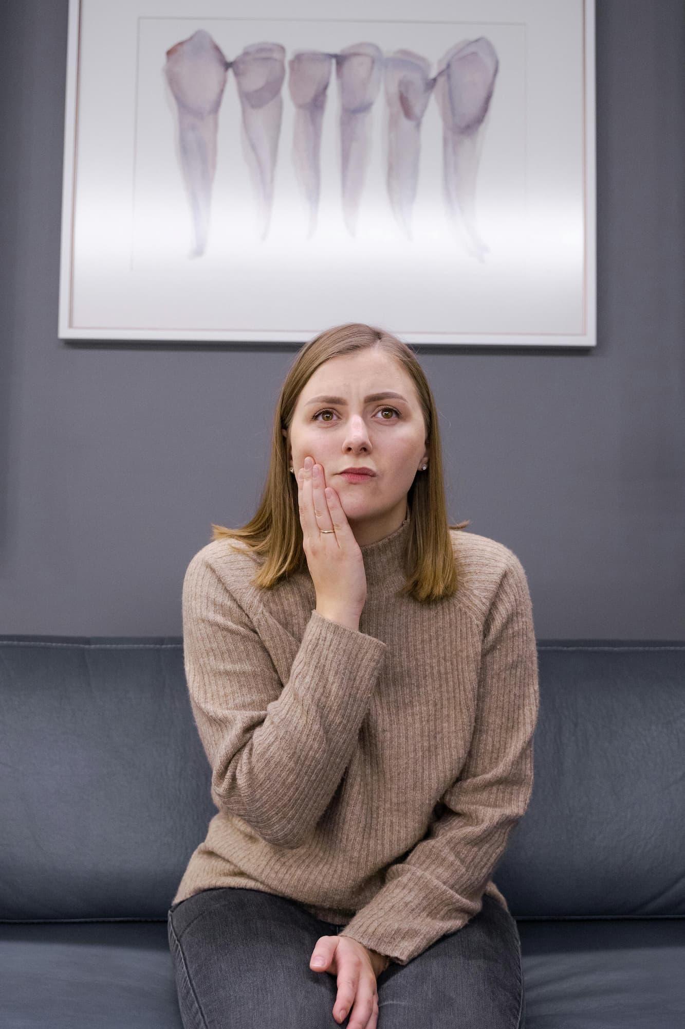 Self-care routine for jaw tension