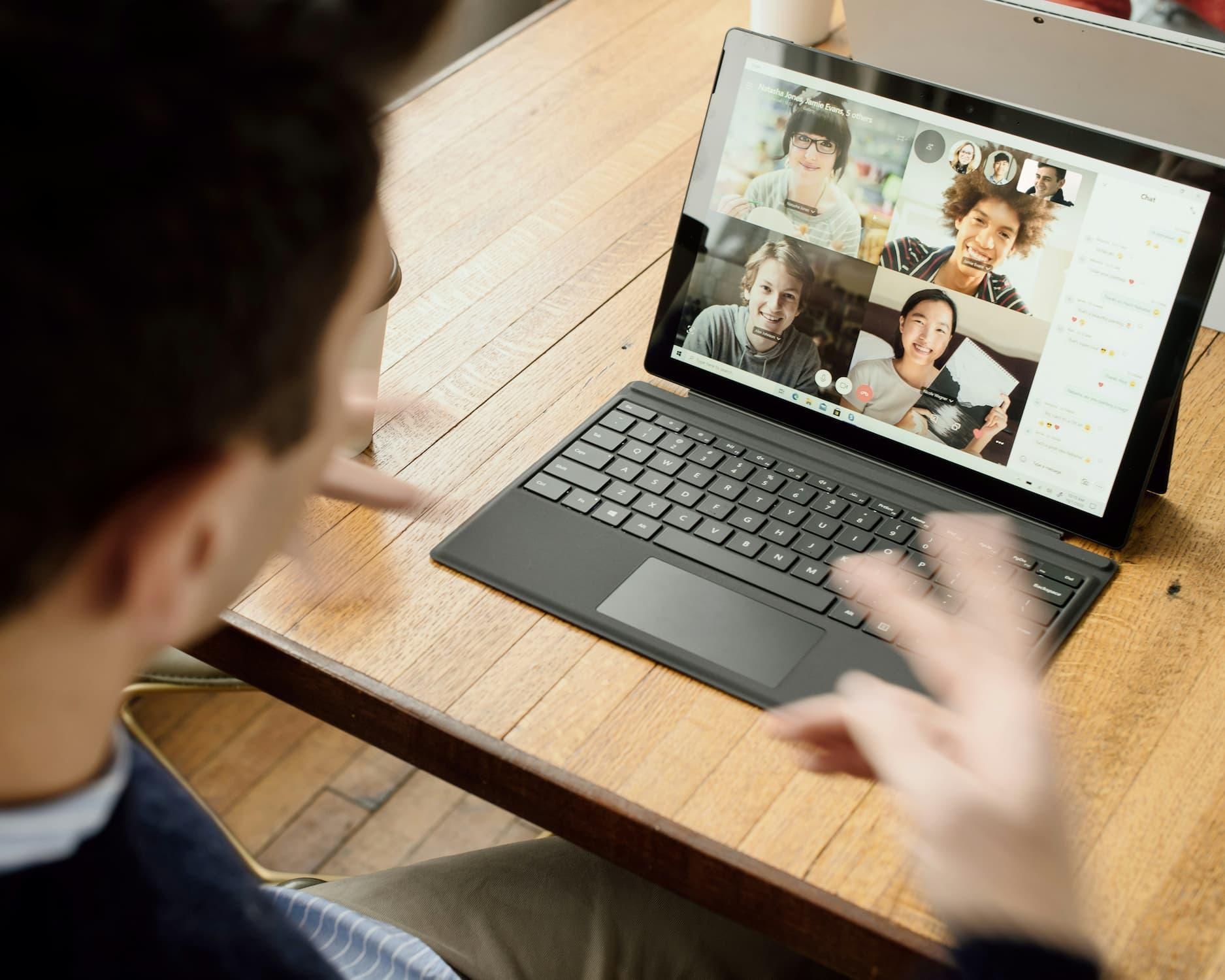 POV of a virtual meeting