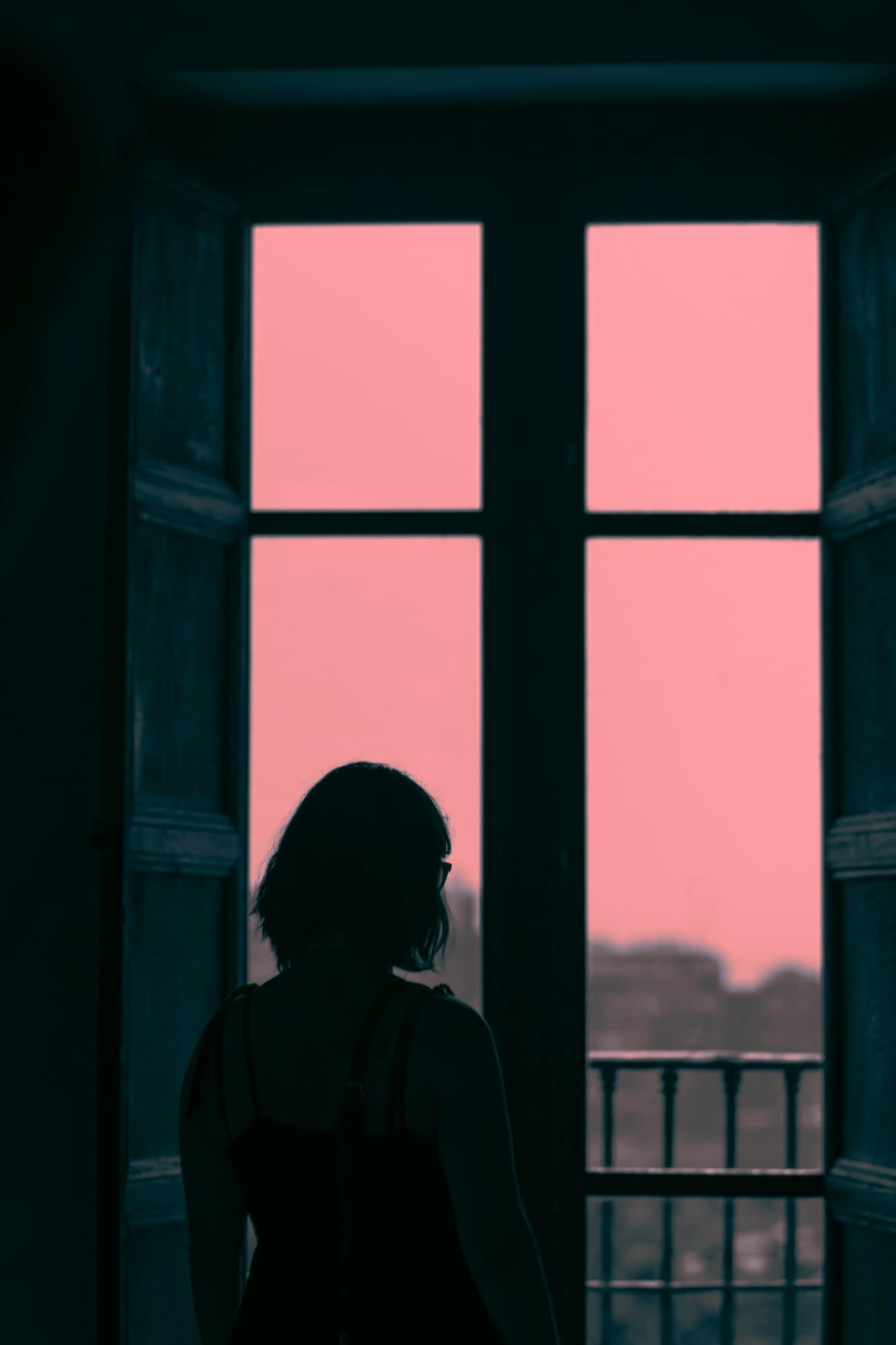 Person thinking deeply about a conversation