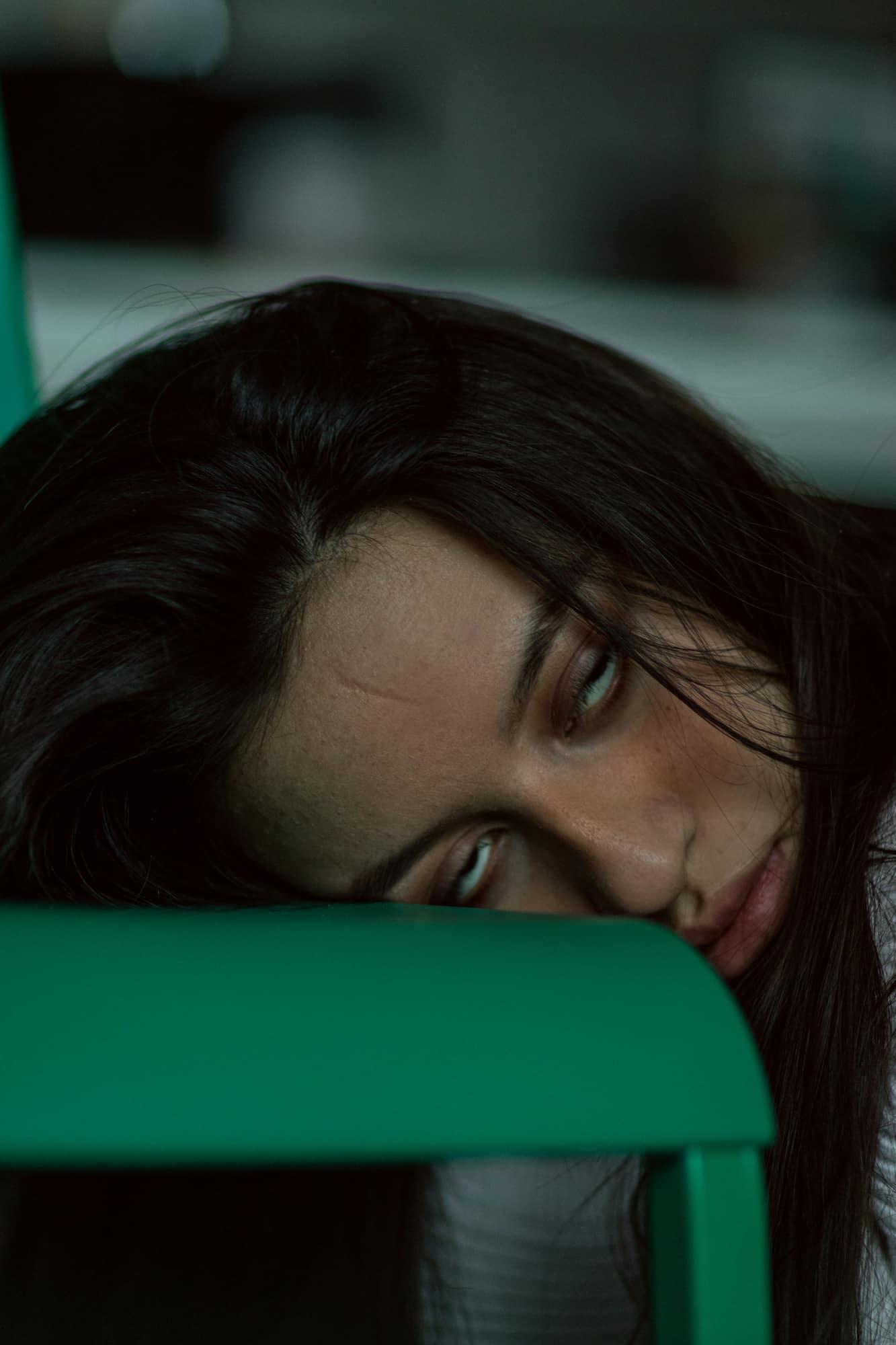 Exhausted but awake in bed